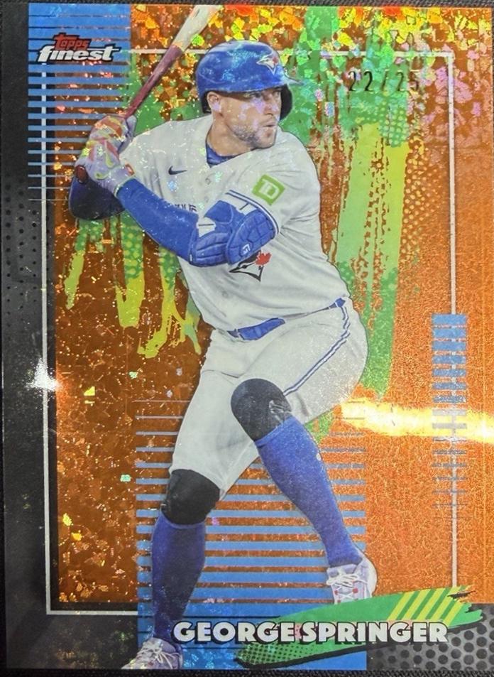 George Springer [Orange Mini Diamond] #97