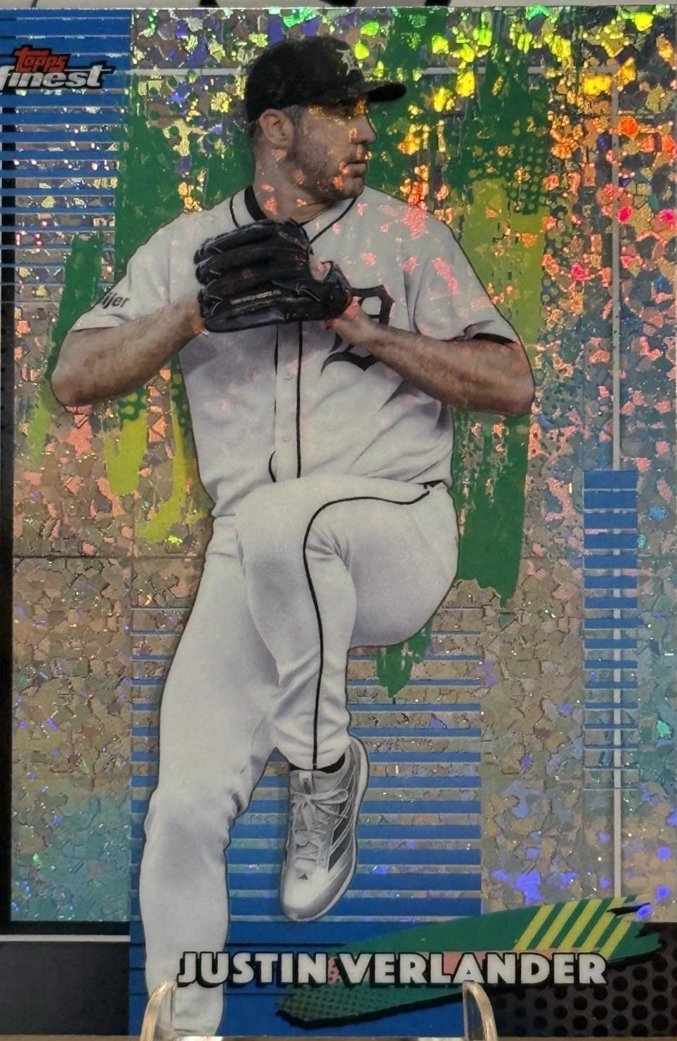 Justin Verlander [Purple Mini Diamond] #48
