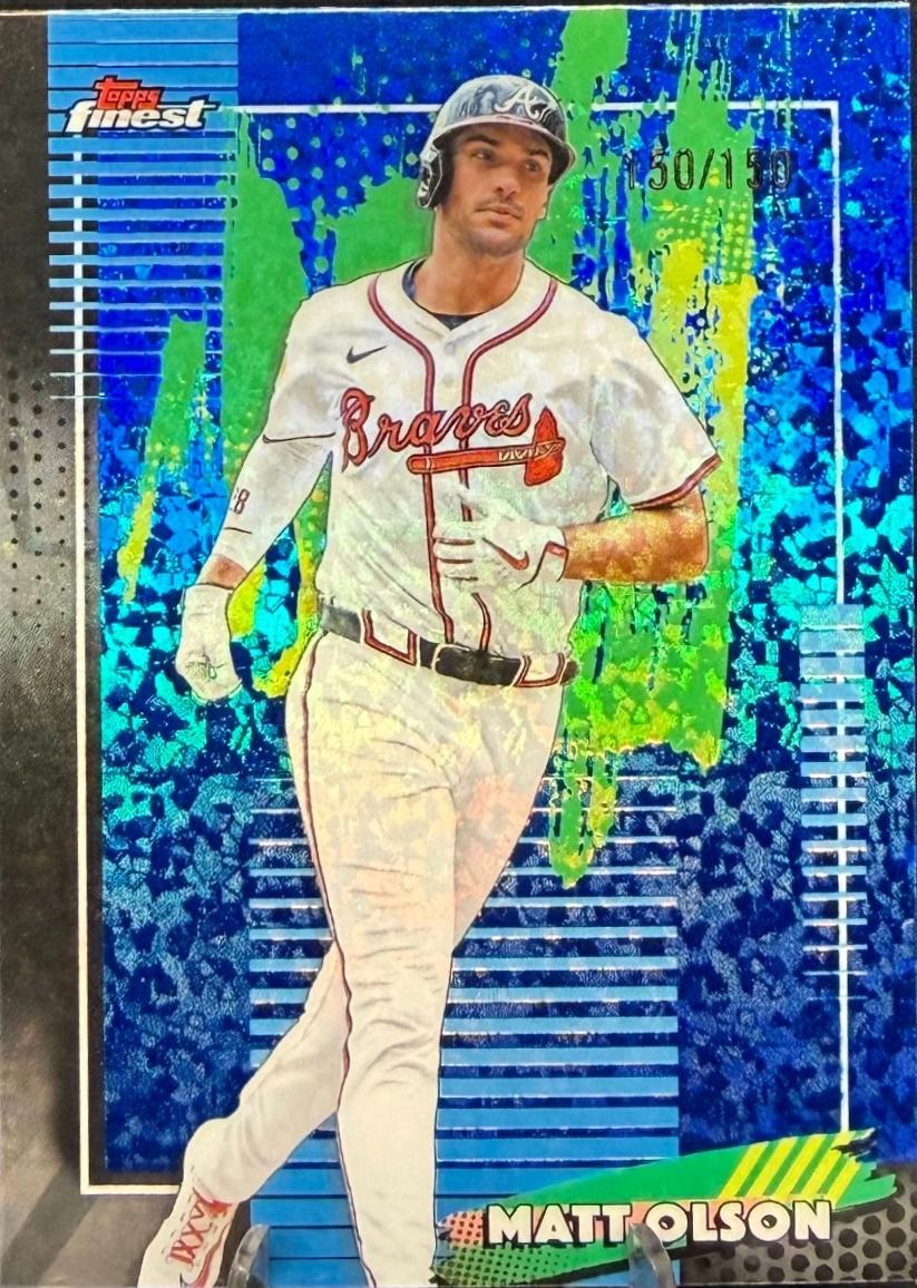 Matt Olson [Blue Mini Diamond] #28
