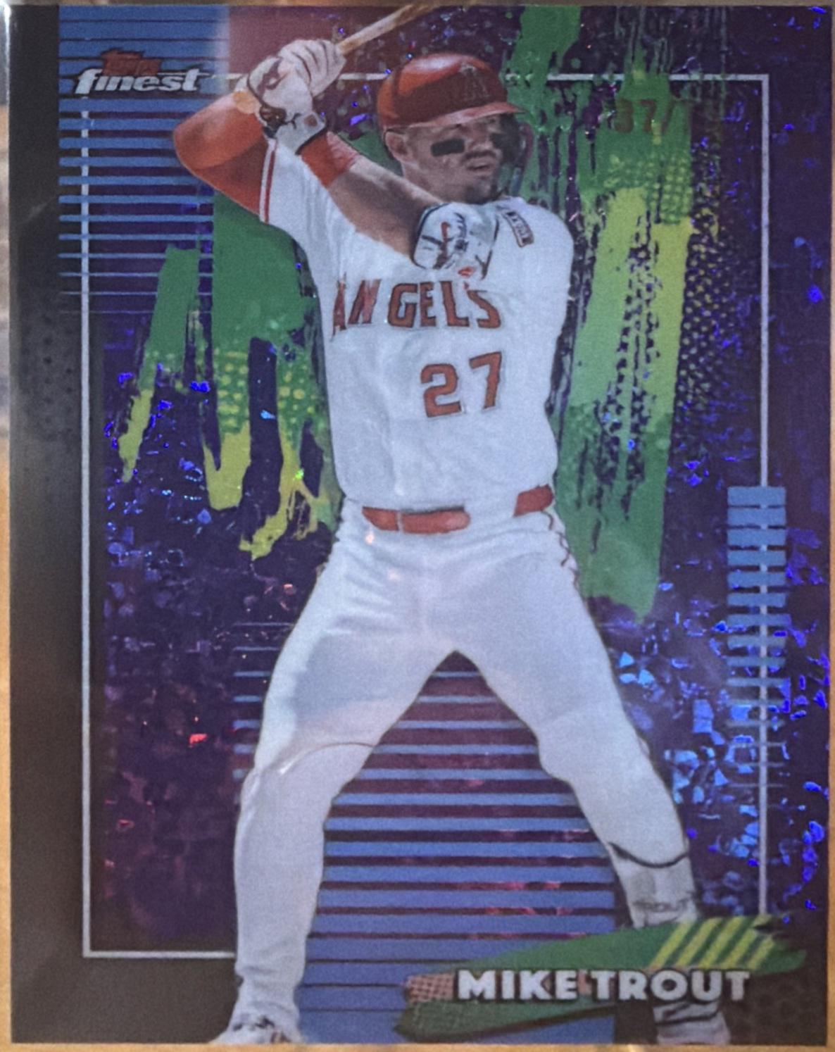 Mike Trout [Purple Mini Diamond] #114