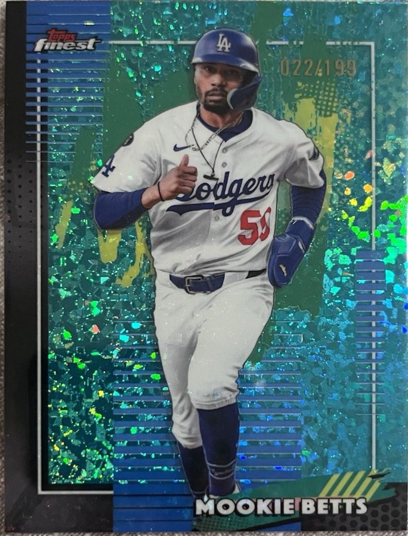 Mookie Betts [Aqua Mini Diamond] #45