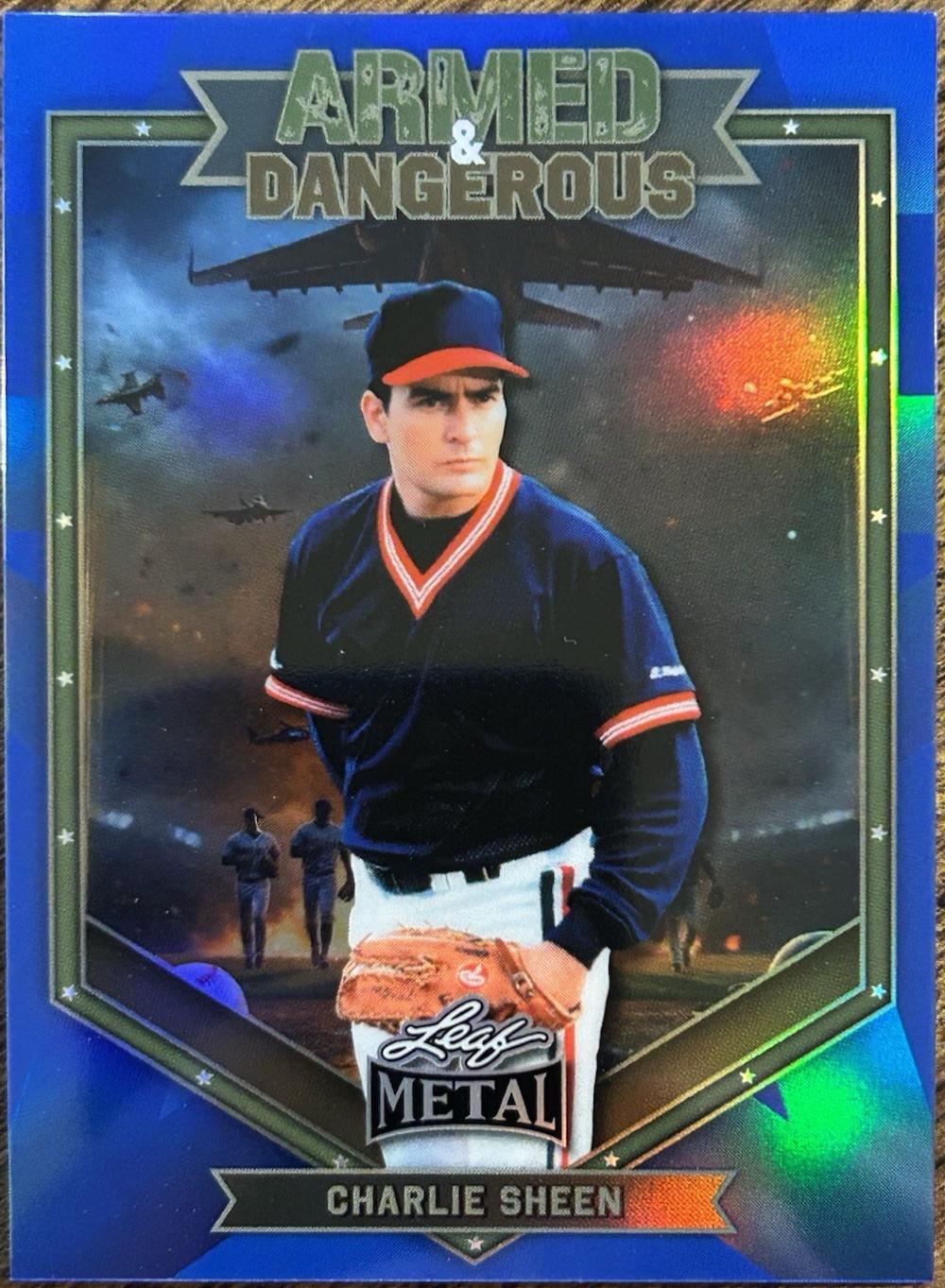 Charlie Sheen [Prismatic Blue] #ARB-11