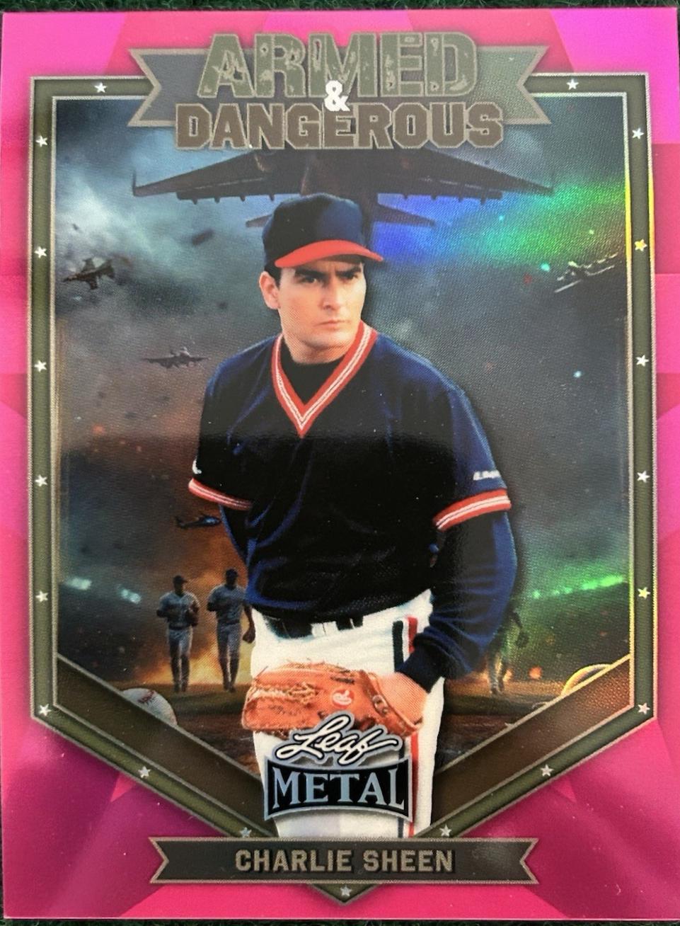 Charlie Sheen [Prismatic Pink] #ARB-11
