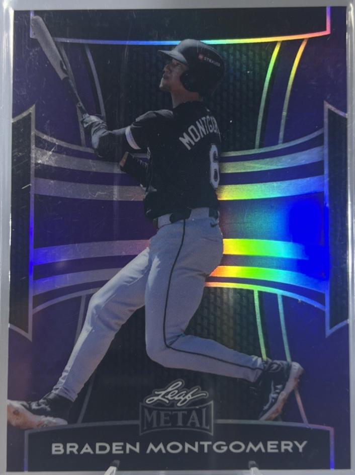 Braden Montgomery [Prismatic Purple] #14