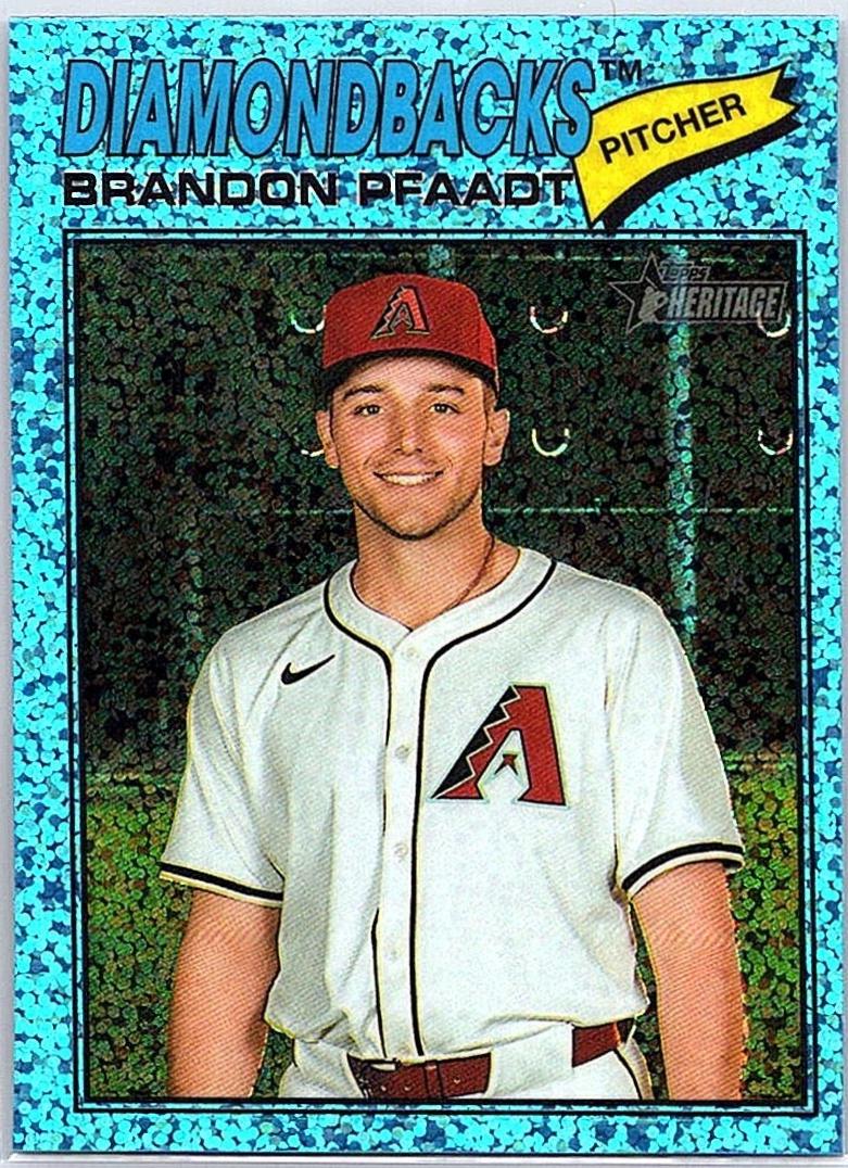 Brandon Pfaadt [Light Blue Sparkle Chrome] #126