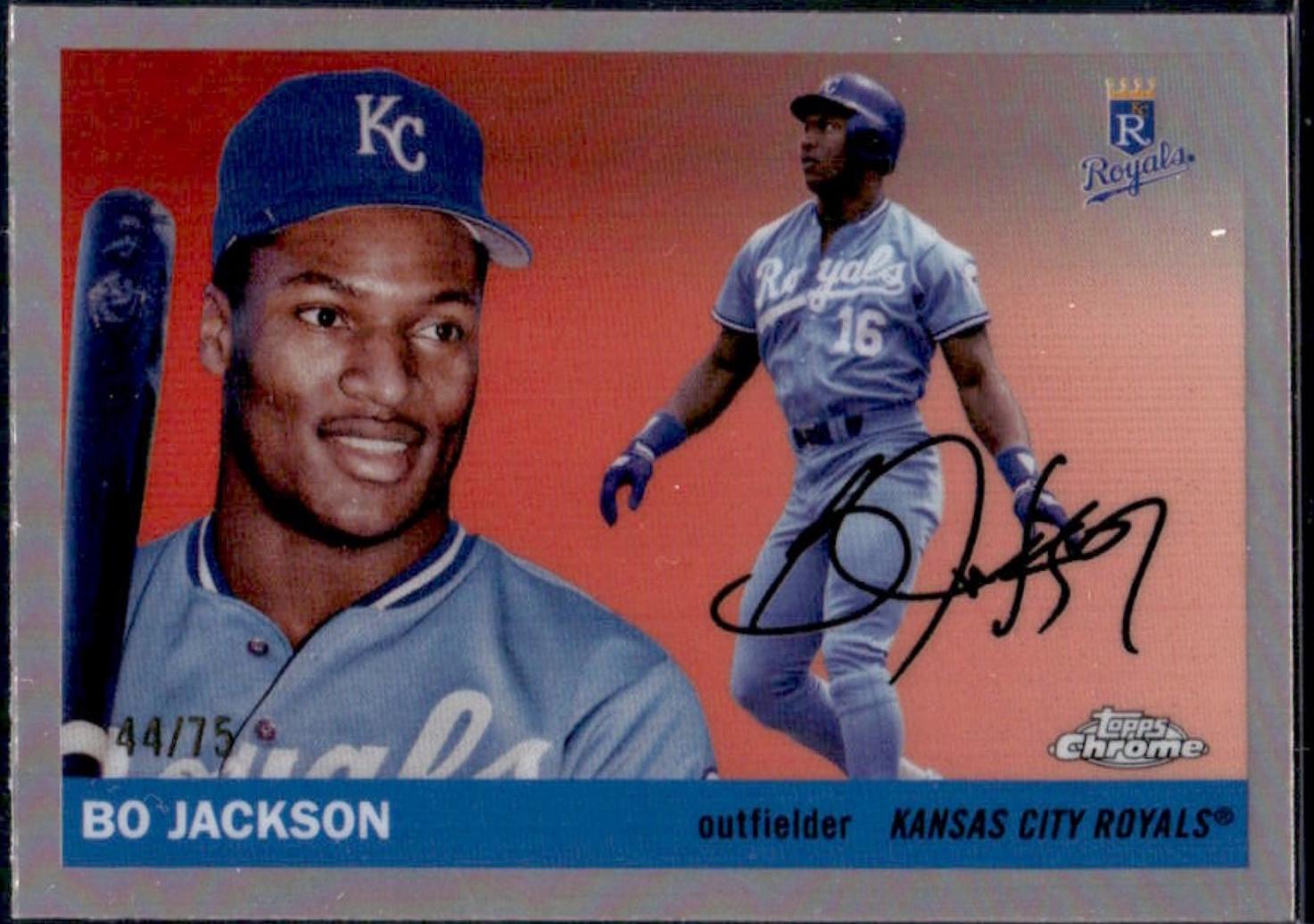 Bo Jackson [Rose Gold Refractor] #248