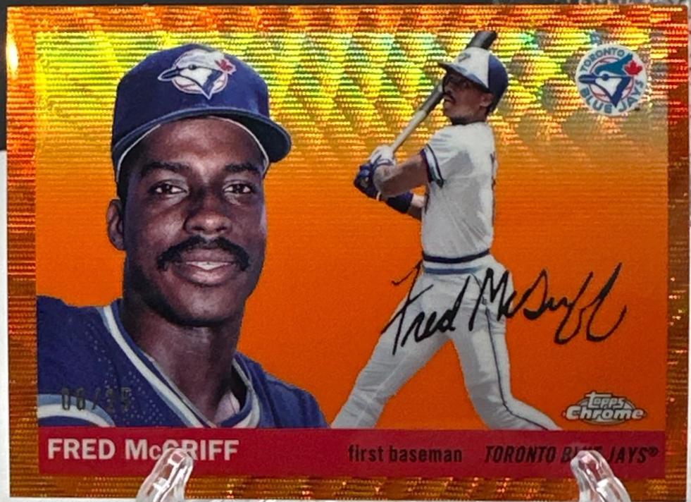 Fred McGriff [Orange Wave] #455