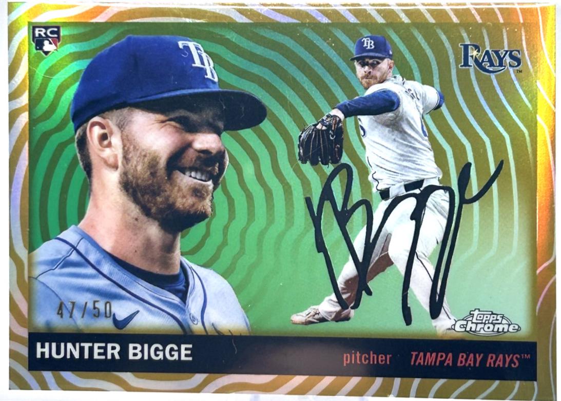 Hunter Bigge [Gold Vibrations Refractor] #296