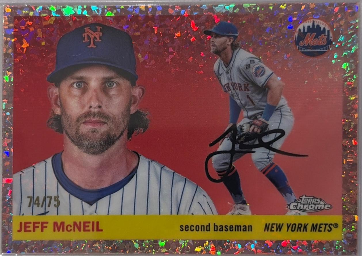 Jeff McNeil [Rose Gold Mini-Diamond Refractor] #45