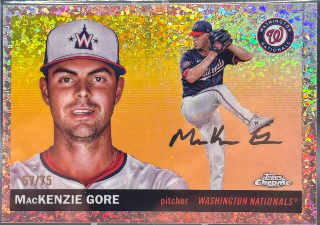 MacKenzie Gore [Rose Gold Mini-Diamond Refractor] #166