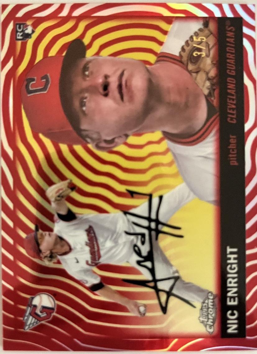 Nic Enright [Red Vibrations Refractor] #289
