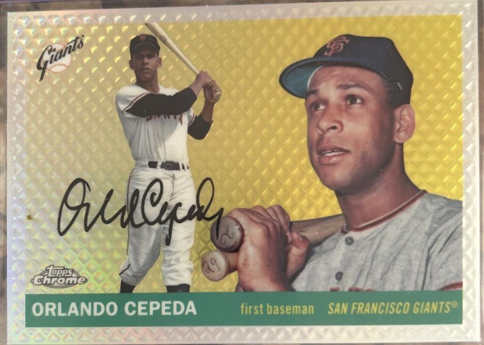 Orlando Cepeda [Diamond Etch Refractor] #436