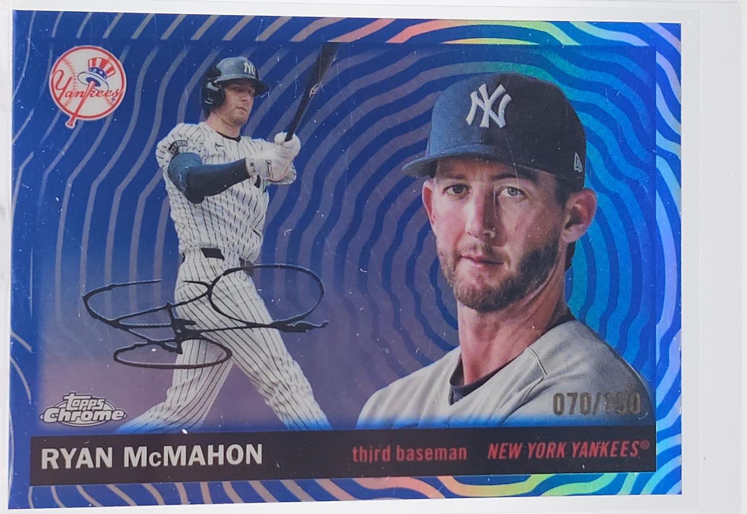 Ryan McMahon [Blue Vibrations Refractor] #92