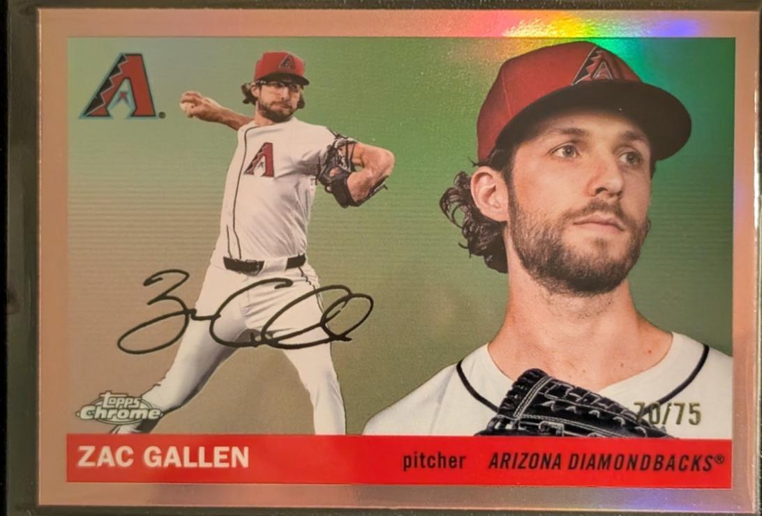 Zac Gallen [Rose Gold Refractor] #38
