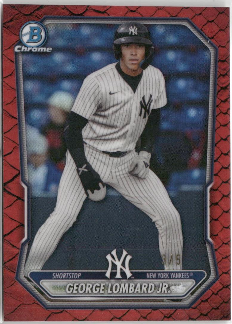 George Lombard Jr. [Reptilian Red Refractor] #BCP-64