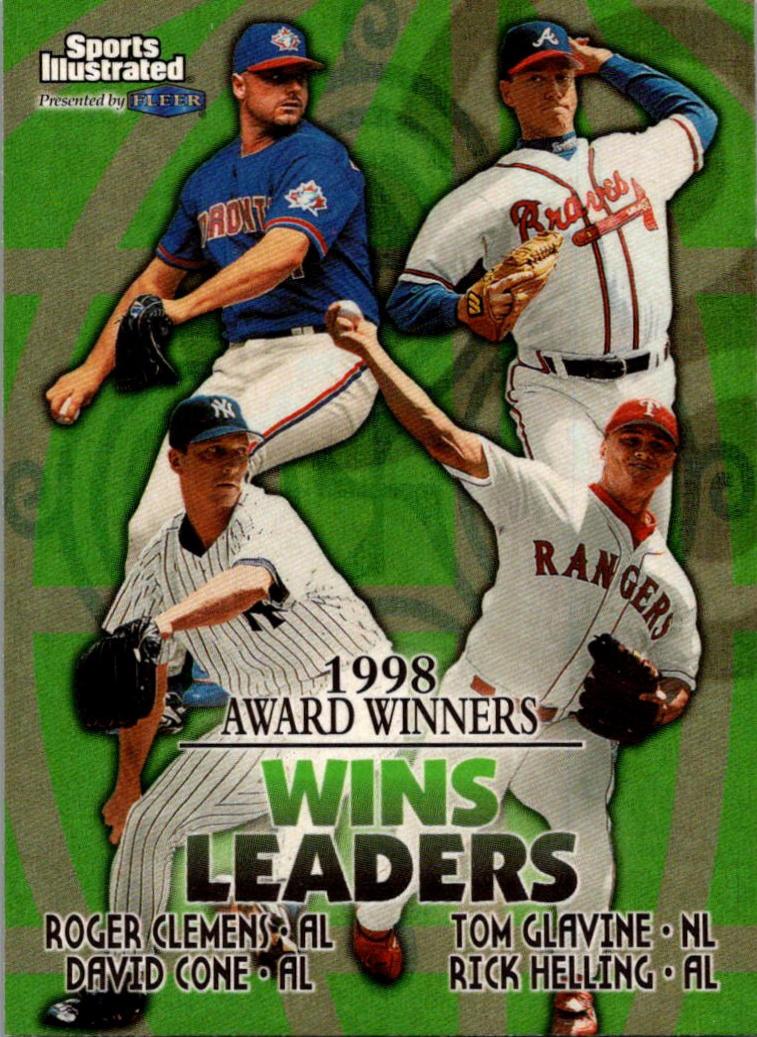 Wins Leaders [Roger Clemens / Tom Glavine / David Cone / Rick Helling] #14