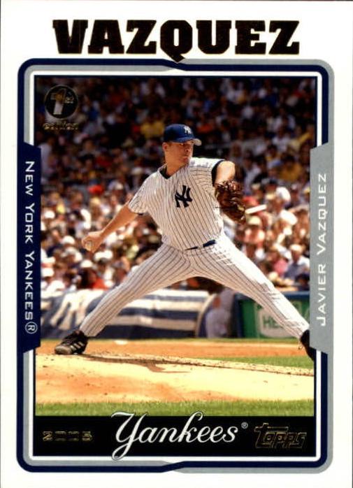 Javier Vazquez [First Edition] #62