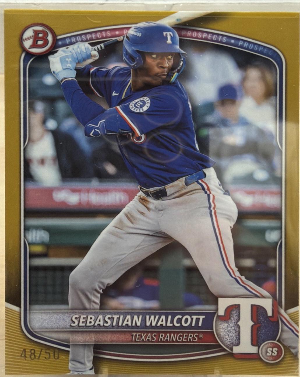 Sebastian Walcott [Gold Refractor] #BDC-169