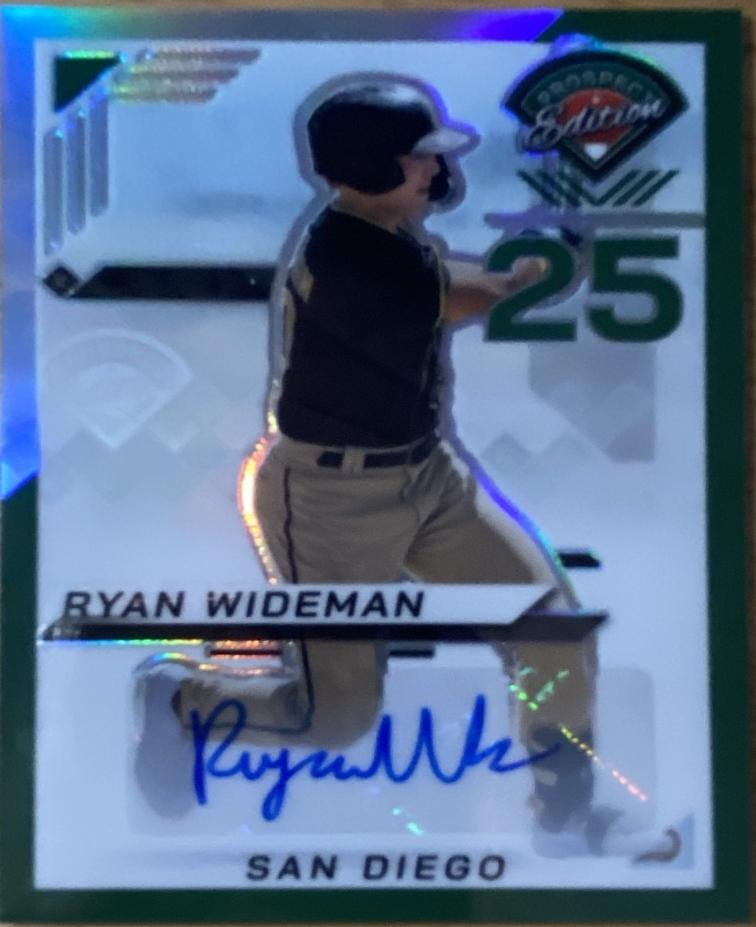 Ryan Wideman [Green Wave Holo Ticket] #5