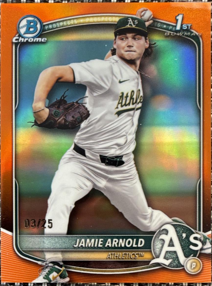 Jamie Arnold [Orange Refractor] #CPA-JA