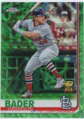 Harrison Bader [Green Refractor] #13