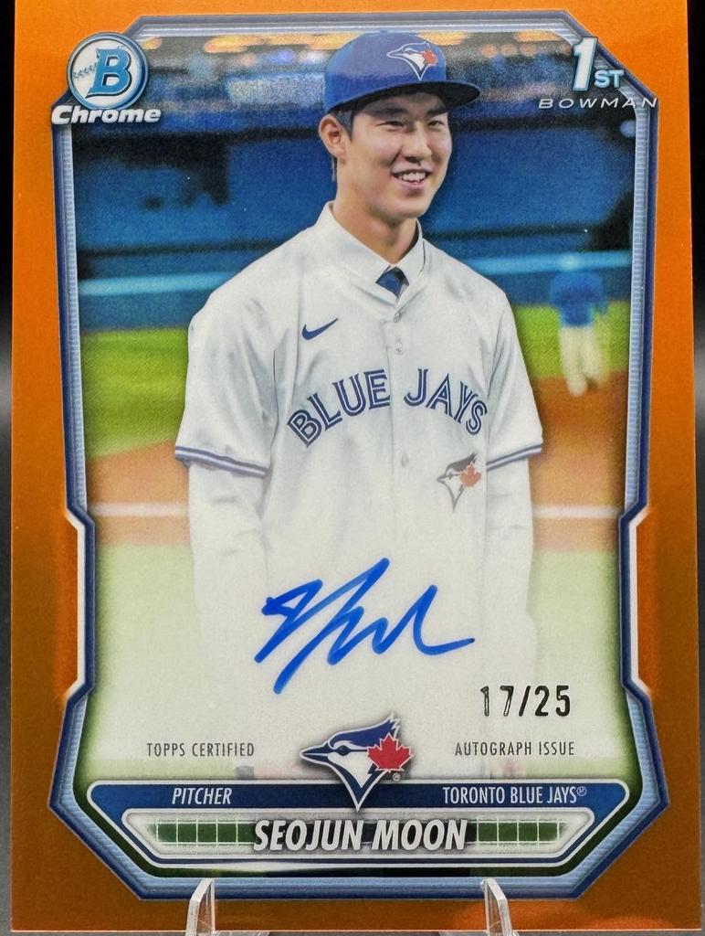 Seojun Moon [Orange Refractor] #CPA-MS