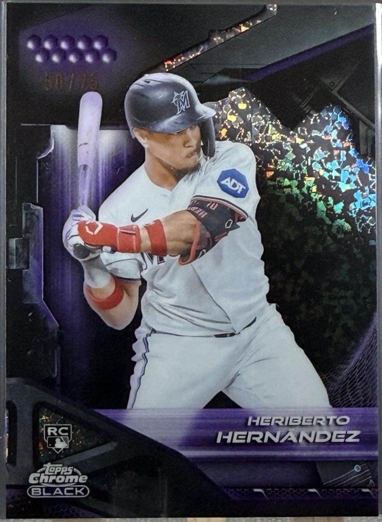 Heriberto Hernandez [Purple Refractor] #121