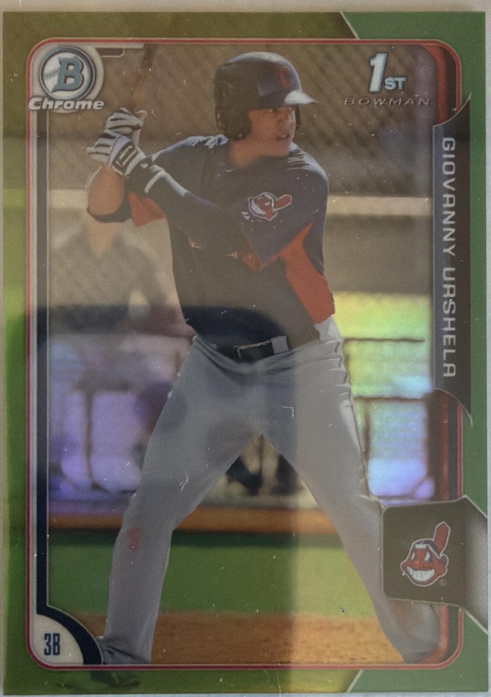 Giovanny Urshela [Green Refractor] #BCP11