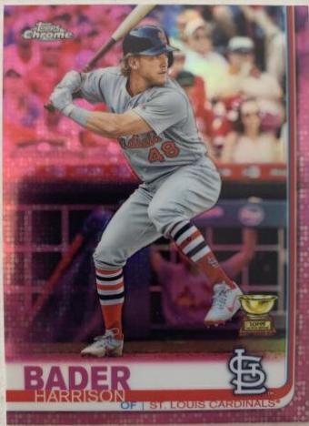 Harrison Bader [Pink Refractor] #13
