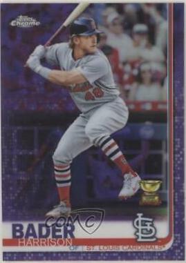 Harrison Bader [Purple Refractor] #13