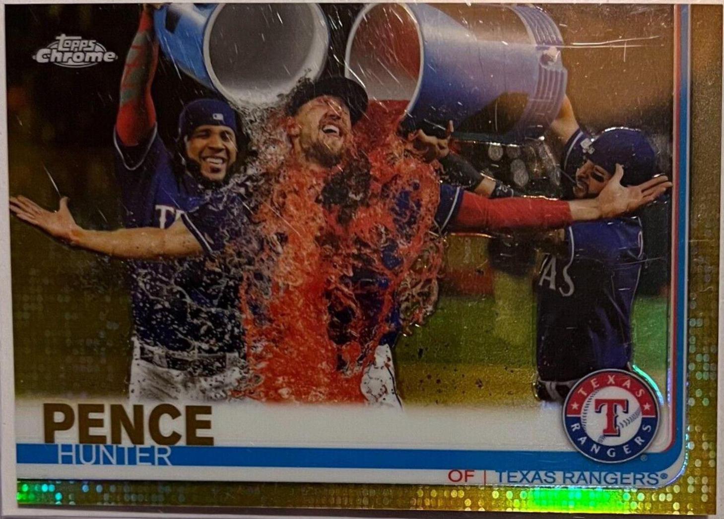 Hunter Dozier [Gold Refractor] #166