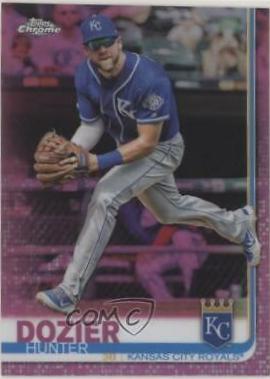 Hunter Dozier [Pink Refractor] #166