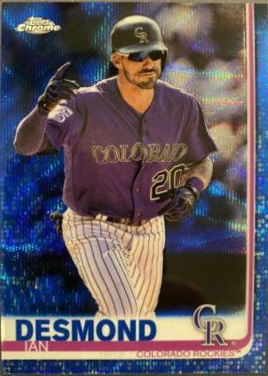 Ian Desmond [Blue Wave Refractor] #113