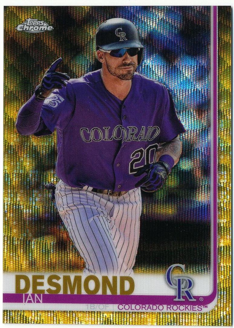 Ian Desmond [Gold Wave Refractor] #113