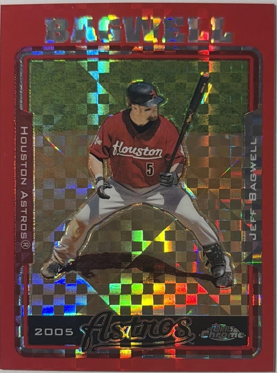 Jeff Bagwell [Red X-Fractor] #448