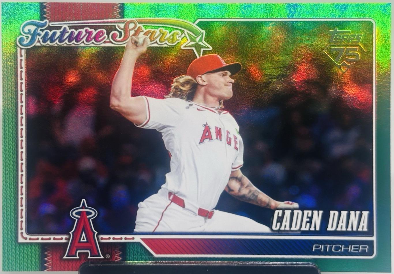 Caden Dana [Green Rainbow Foil] #617