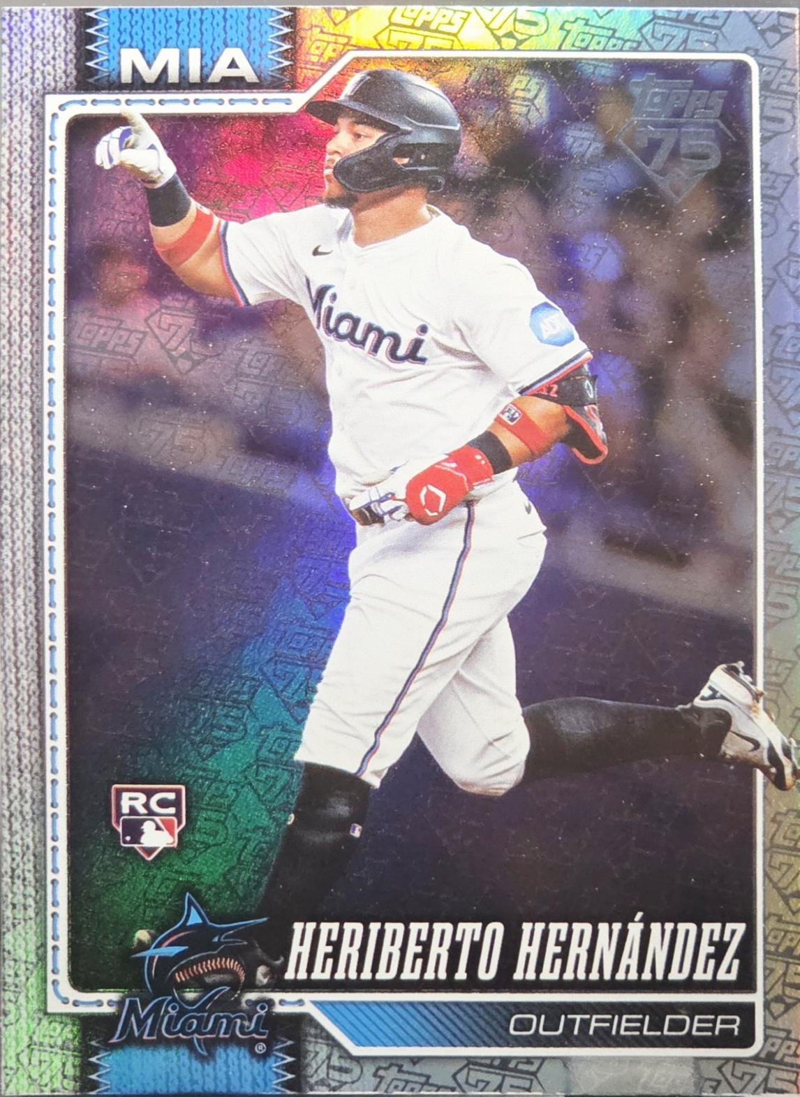 Heriberto Hernandez [75 Years of Topps] #578