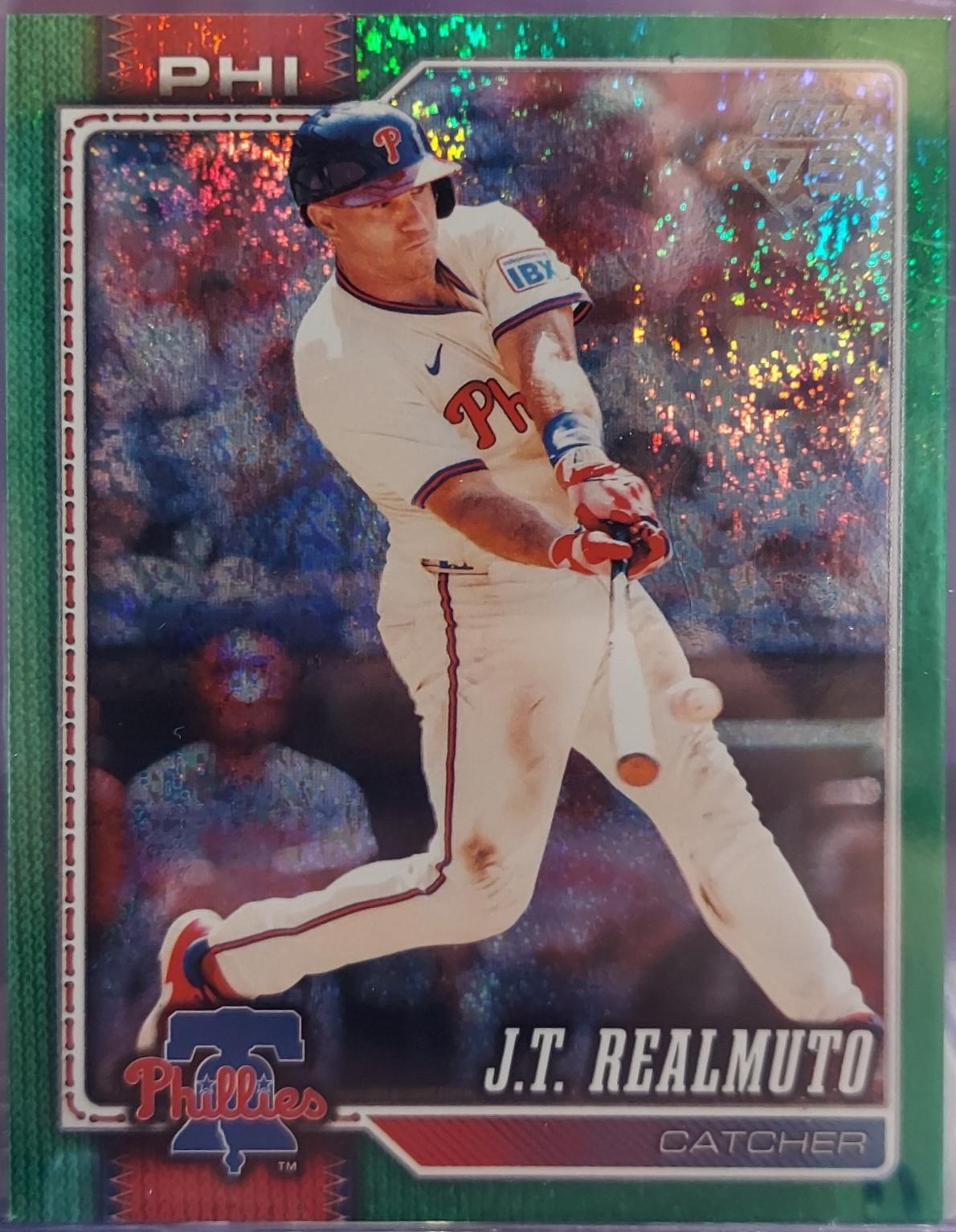 J.T. Realmuto [Holo Foil Green] #363