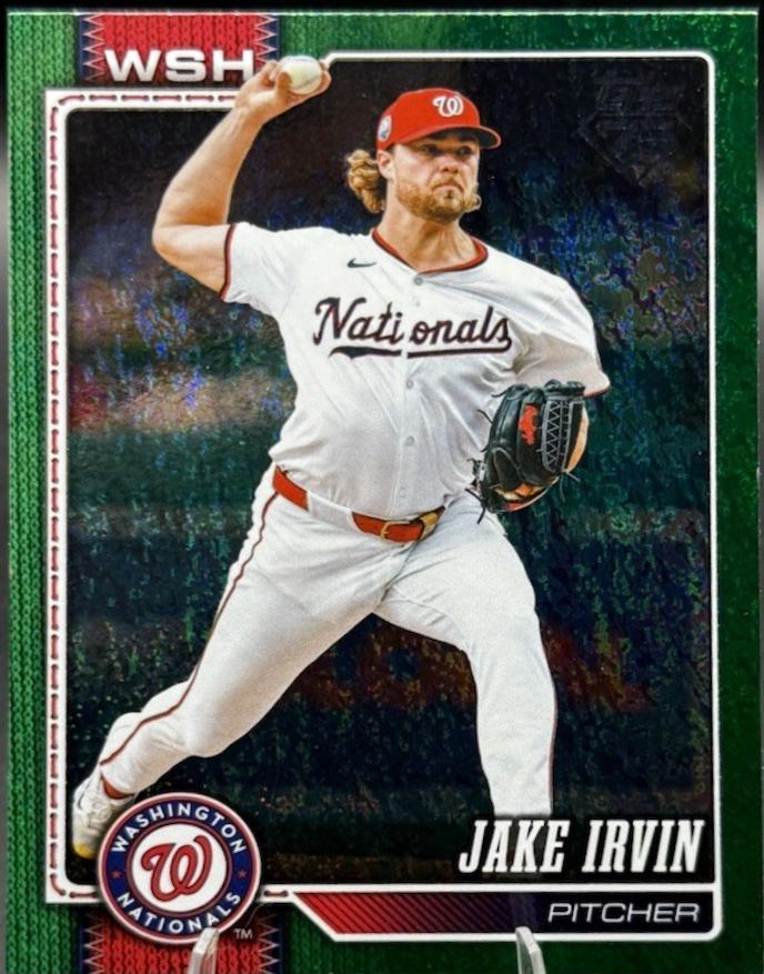 Jake Irvin [Holo Foil Green] #487