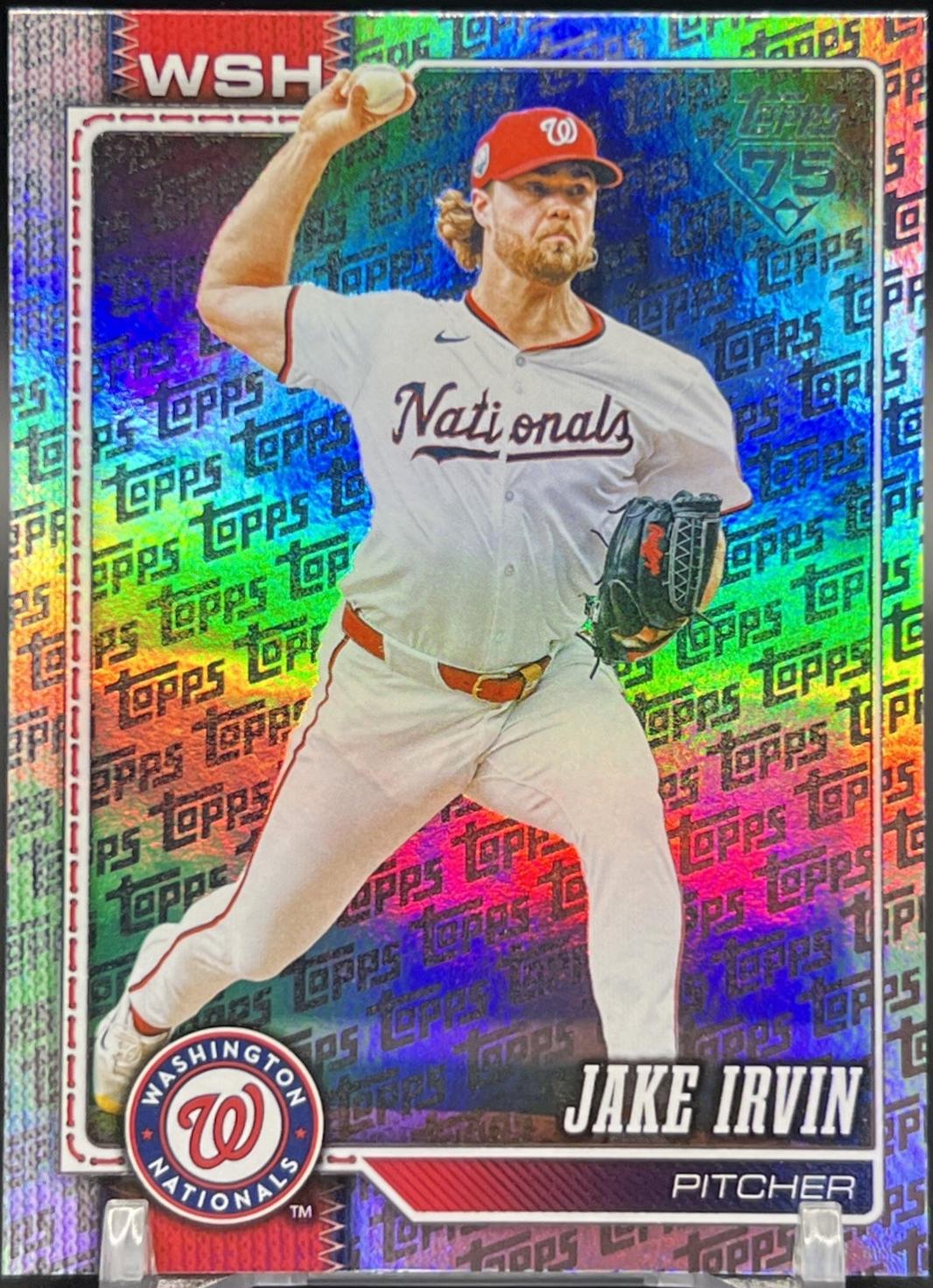 Jake Irvin [Topps Pattern] #487