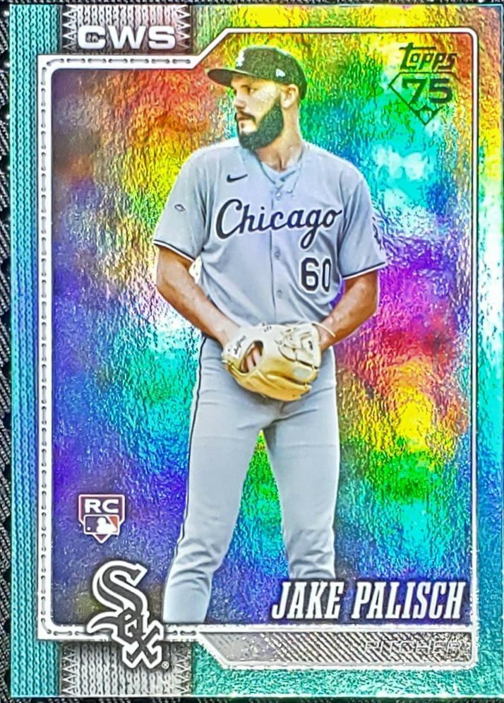Jake Palisch [Aqua Rainbow Foil] #494