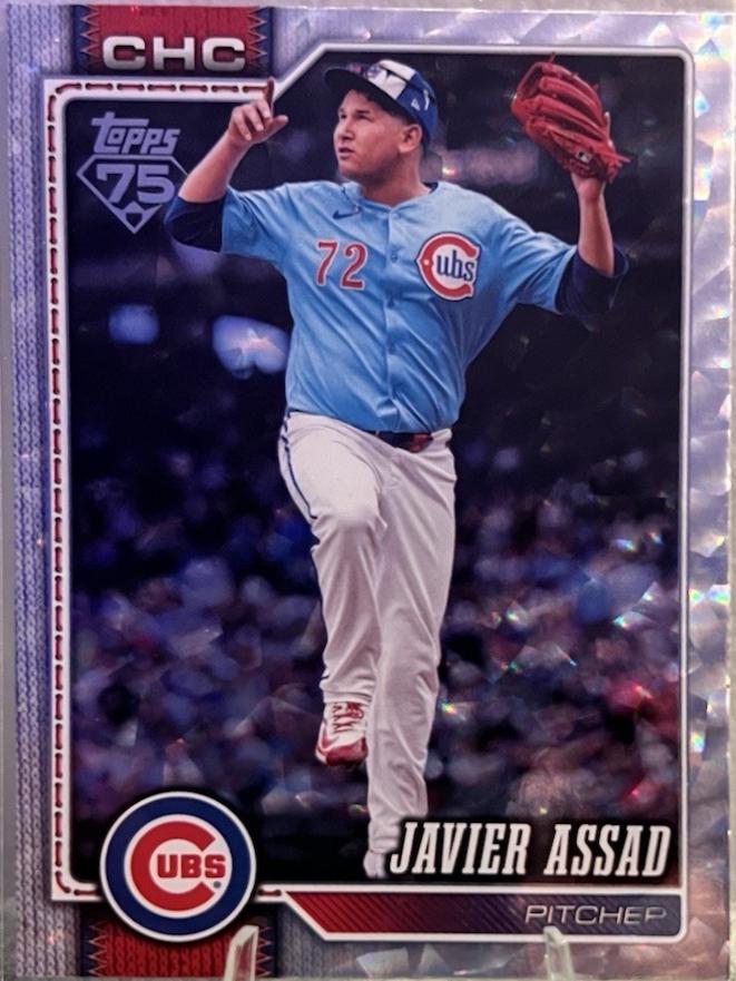 Javier Assad [Silver Crackle Foil] #535