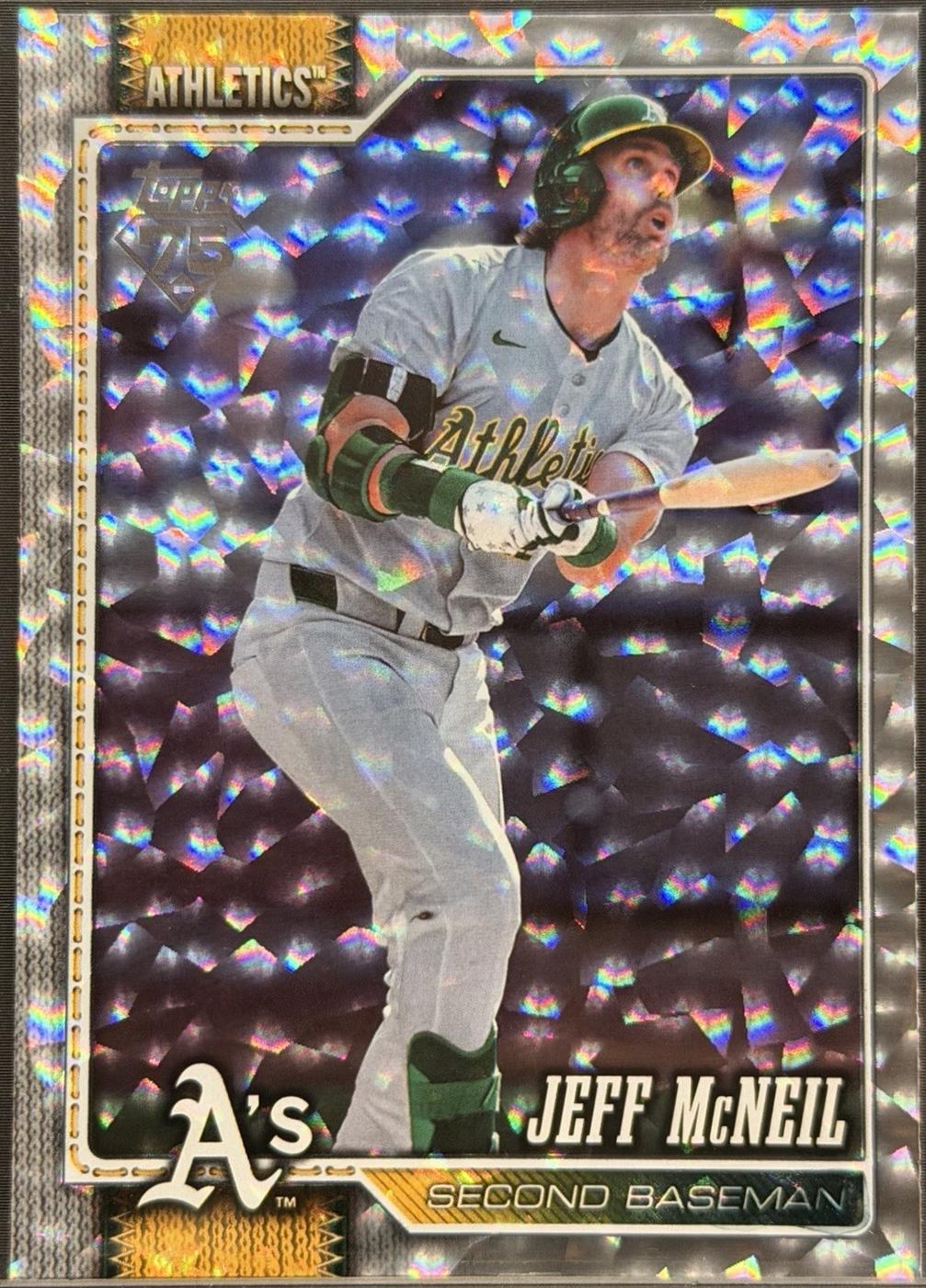 Jeff McNeil [Silver Crackle Foil] #662