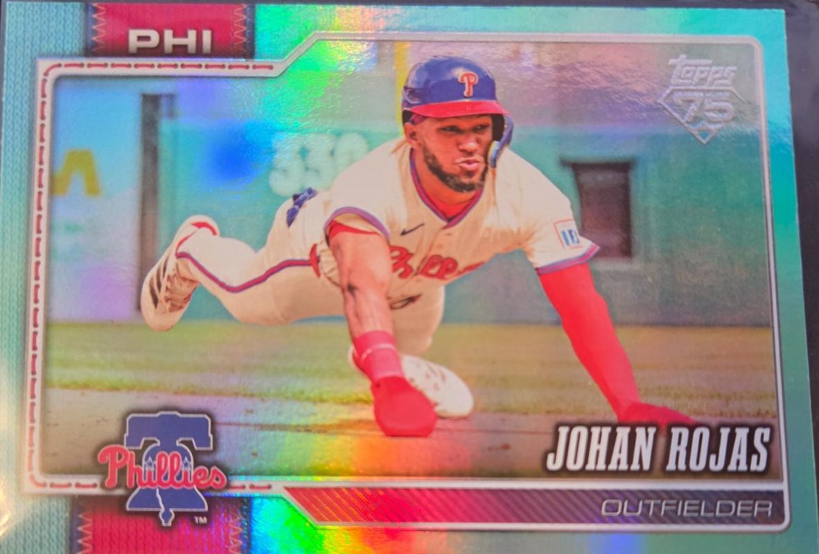 Johan Rojas [Aqua Rainbow Foil] #637