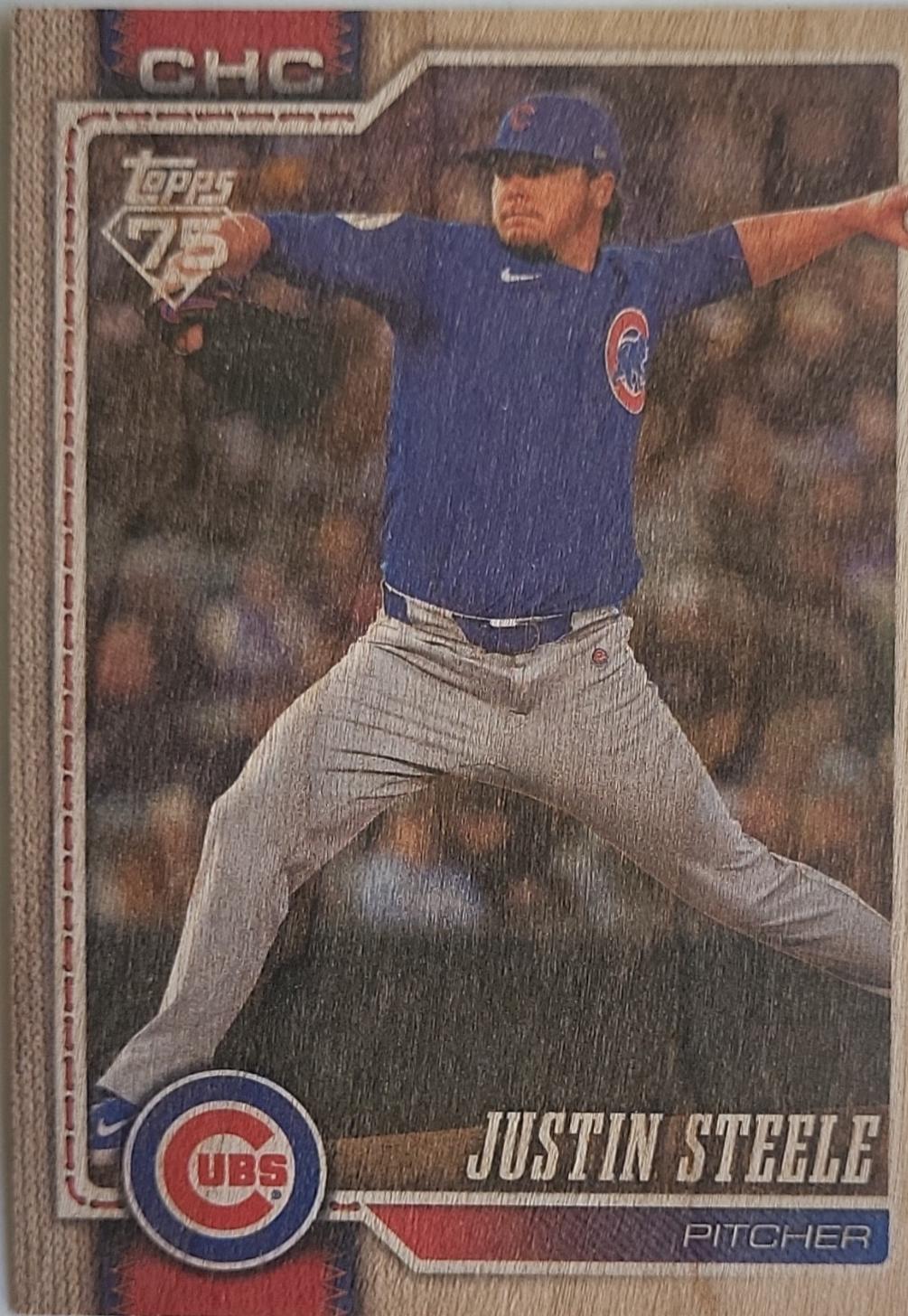 Justin Steele [Wood] #486