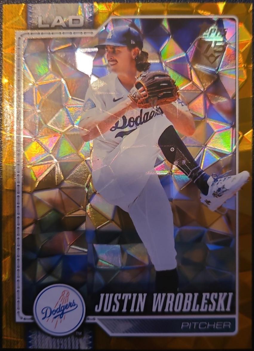 Justin Wrobleski [Gold Diamante Foil] #391