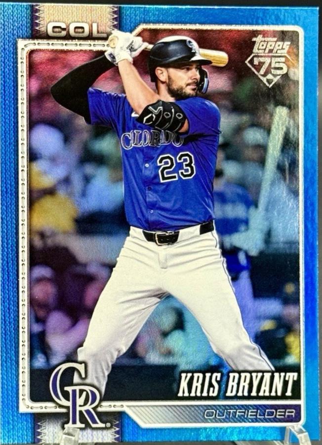 Kris Bryant [Holo Foil Blue] #428