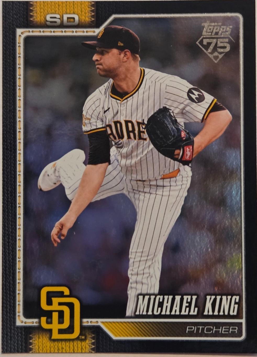 Michael King [Black Rainbow Foil] #558