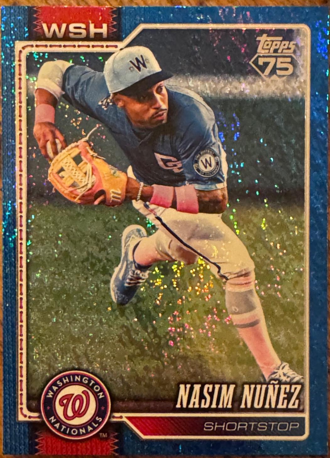 Nasim Nunez [Holo Foil Blue] #645
