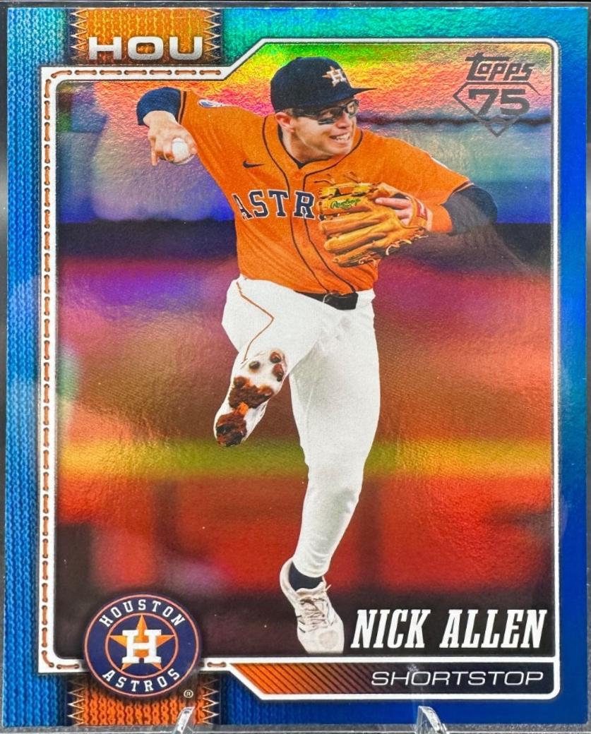 Nick Allen [Blue Rainbow Foil] #389
